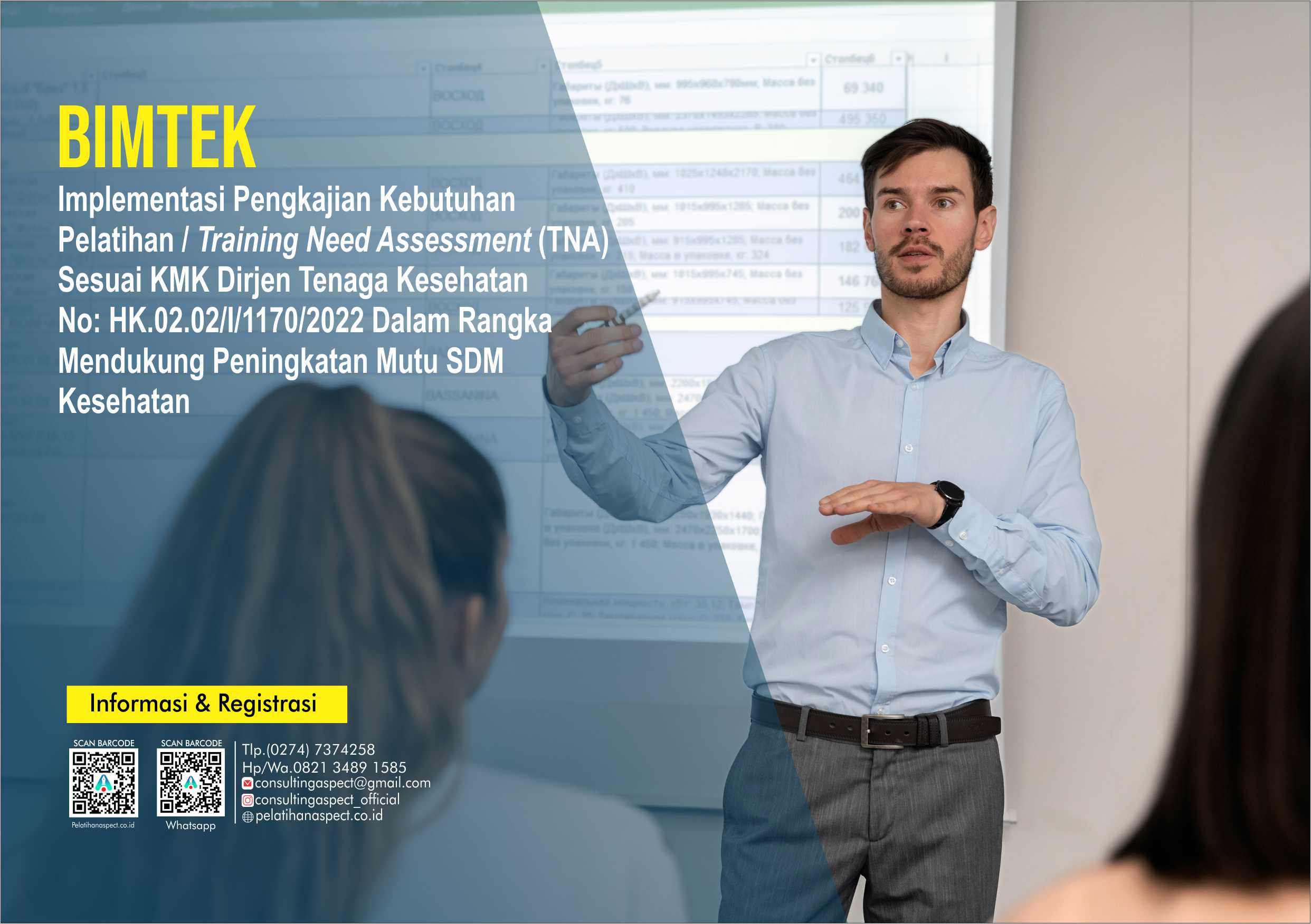 Bimtek Training Need Assessment Bagi Pengelola Diklat Rumah Sakit