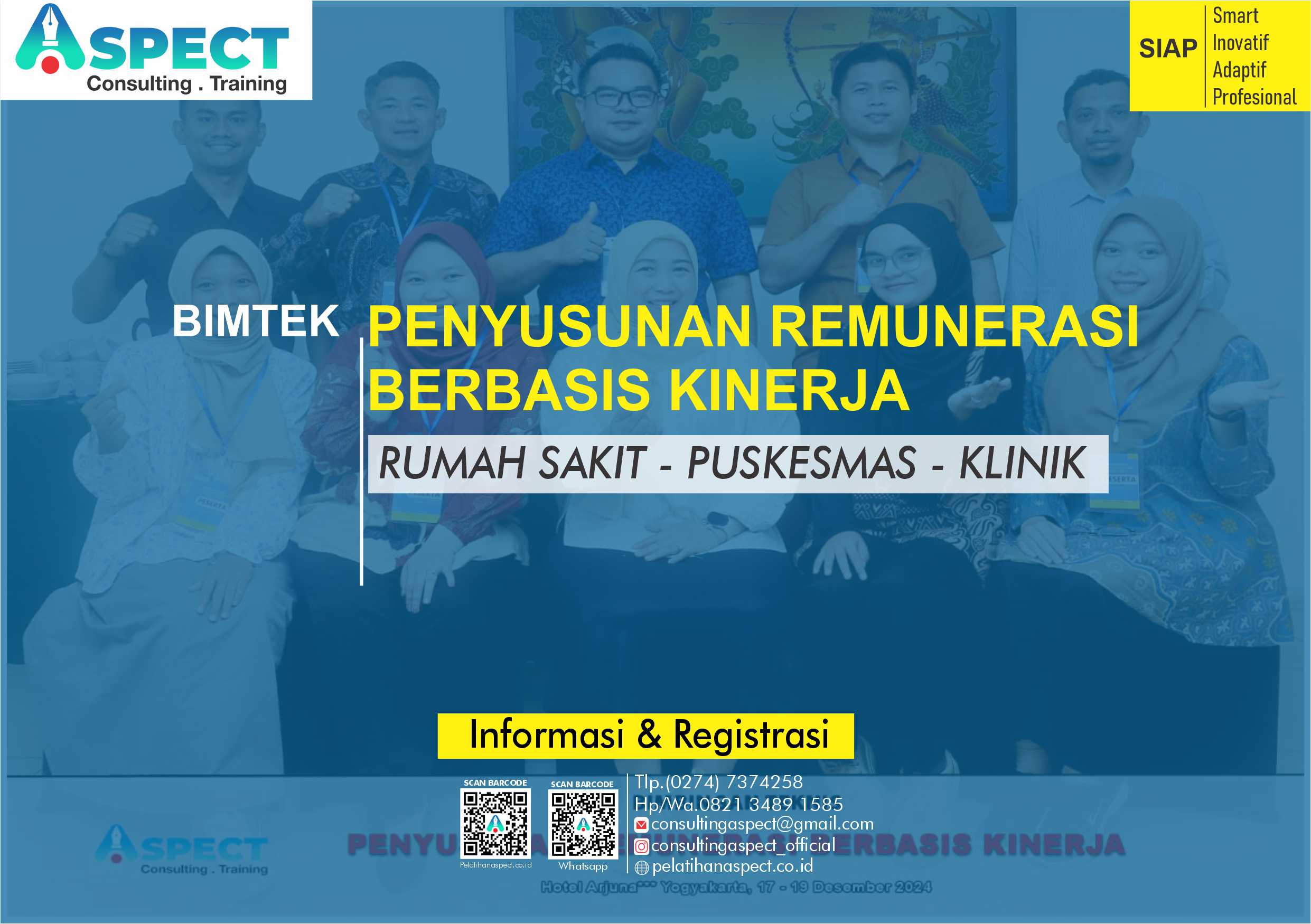 Bimtek Remunerasi Berbasis Kinerja | Rumah Sakit - Klinik - ASPECT ...