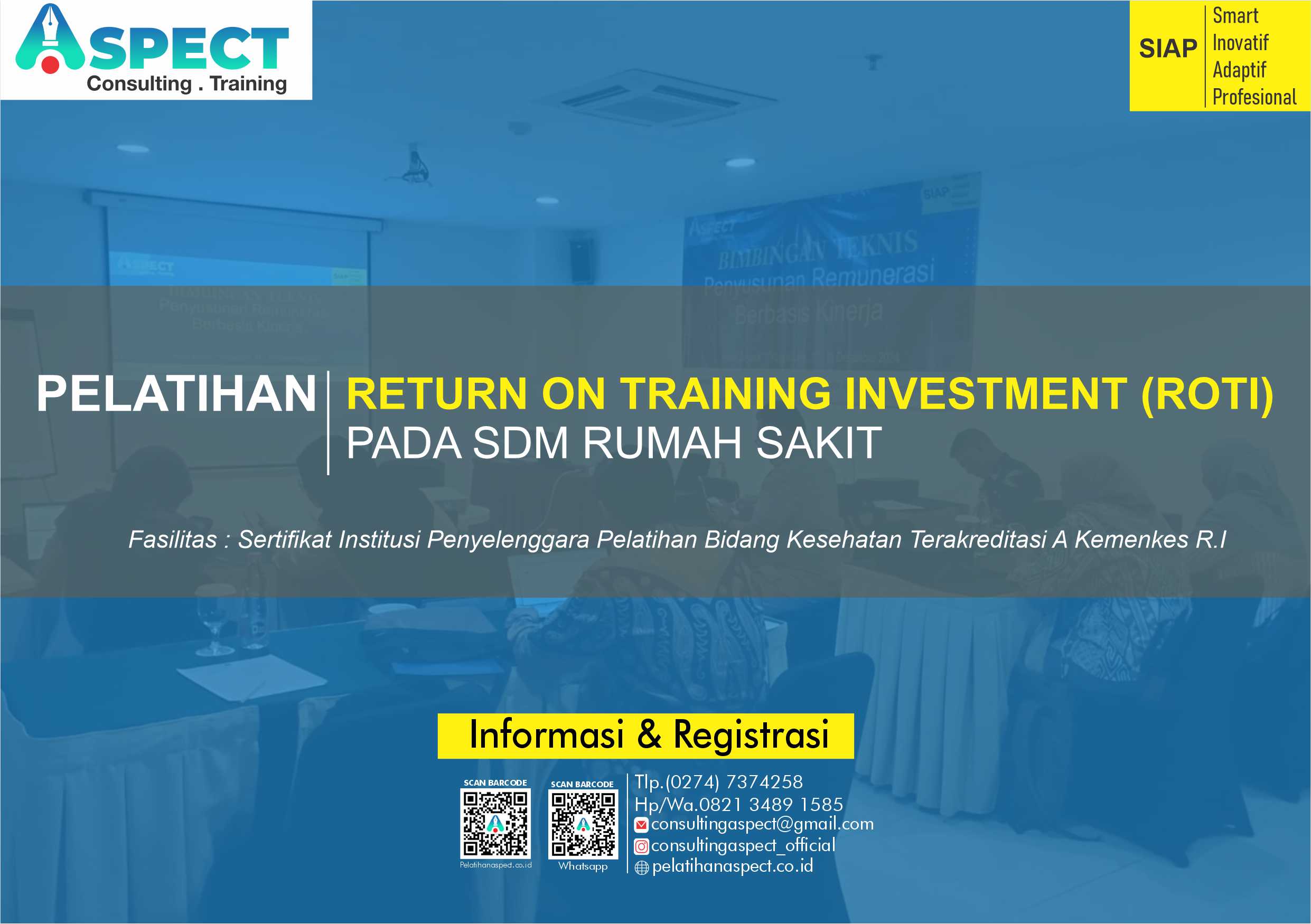 Pelatihan Return On Training Investment (ROTI)