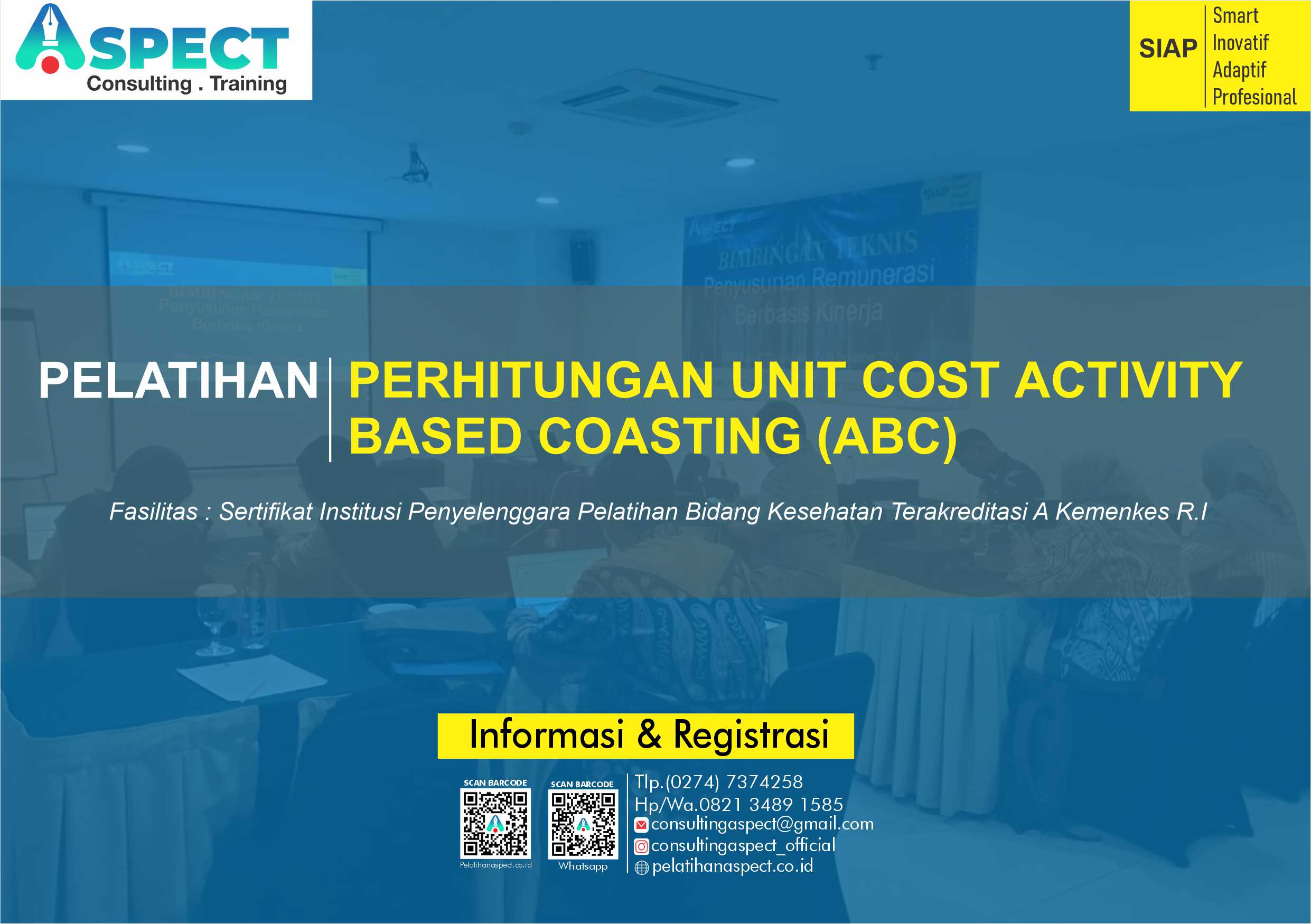 Pelatihan Perhitungan Unit Cost Metode ABC