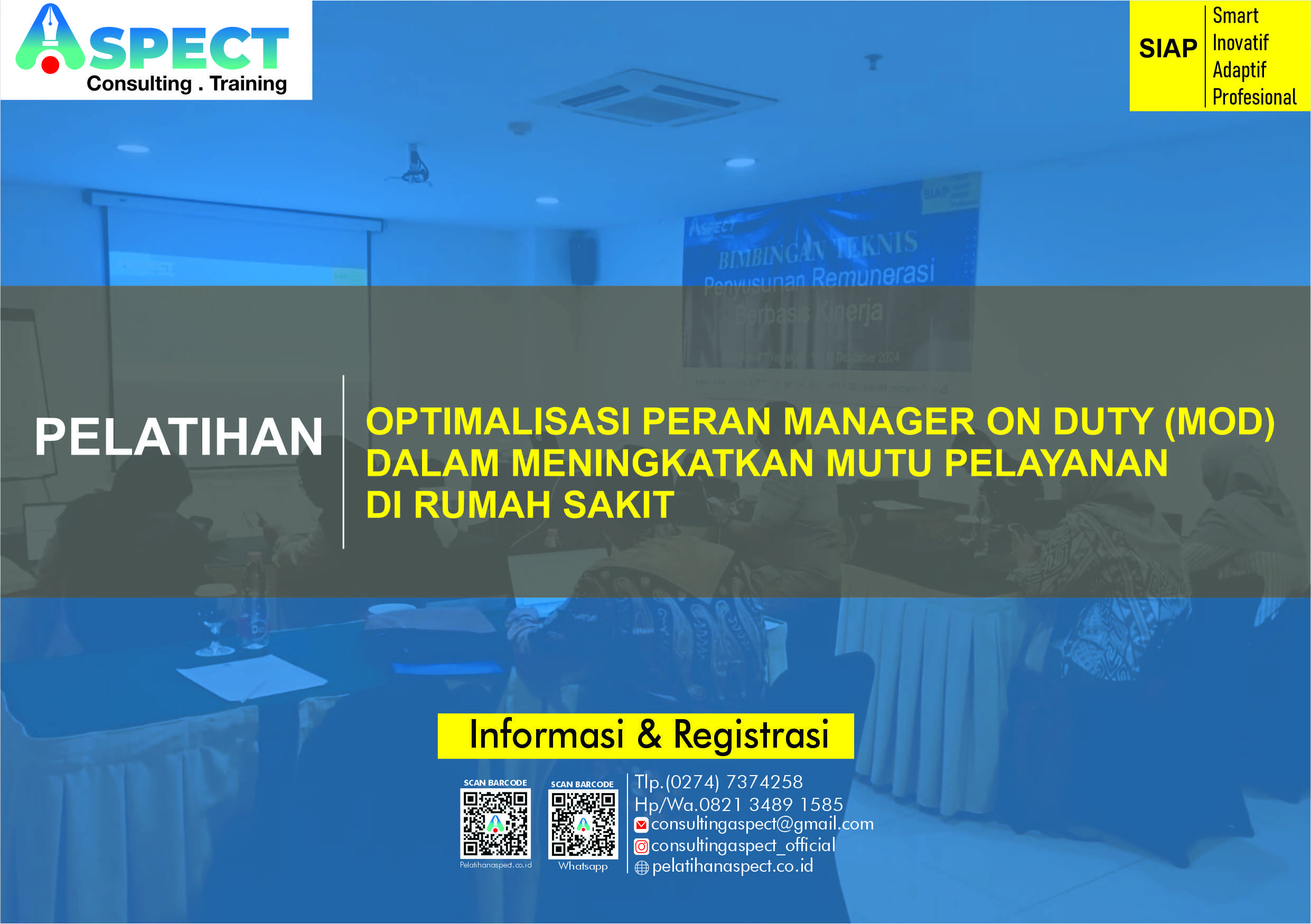 Pelatihan Manager On Duty (MoD) Rumah Sakit