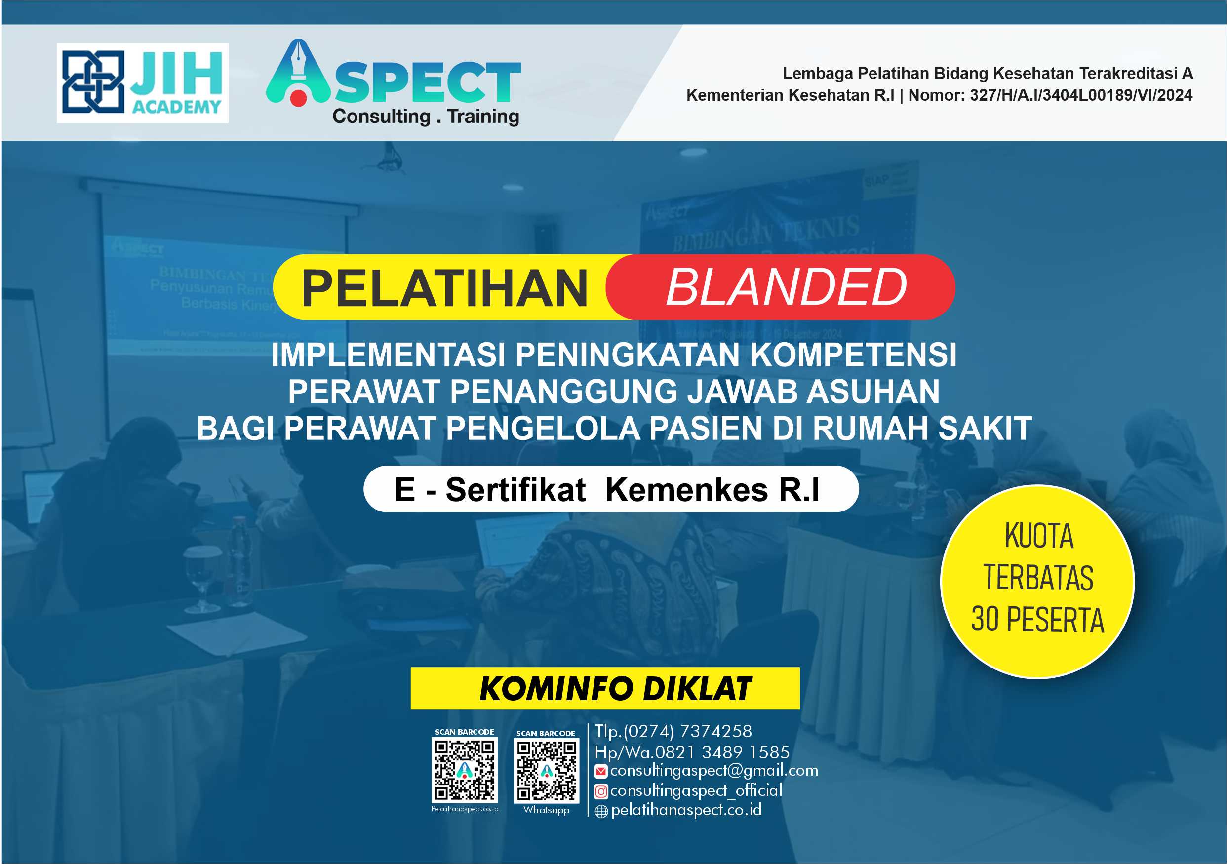 Pelatihan Perawat Penanggung Jawab Asuhan Bagi Perawat Pengelola Pasien di Rumah Sakit