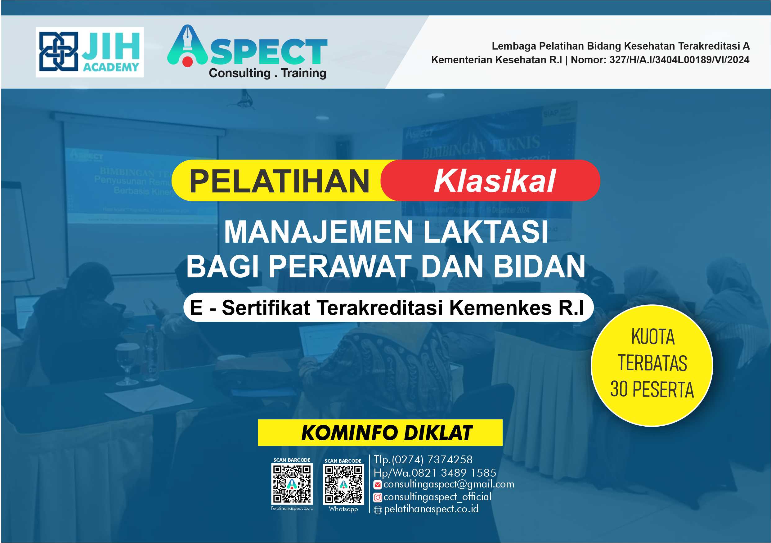 Pelatihan Manajemen Laktasi Bagi Perawat dan Bidan