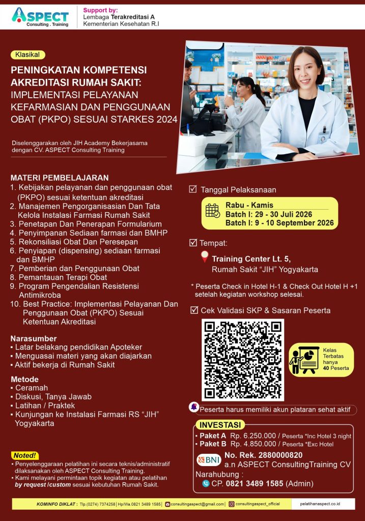 Pelayanan Kefarmasian Dan Penggunaan Obat (PKPO)