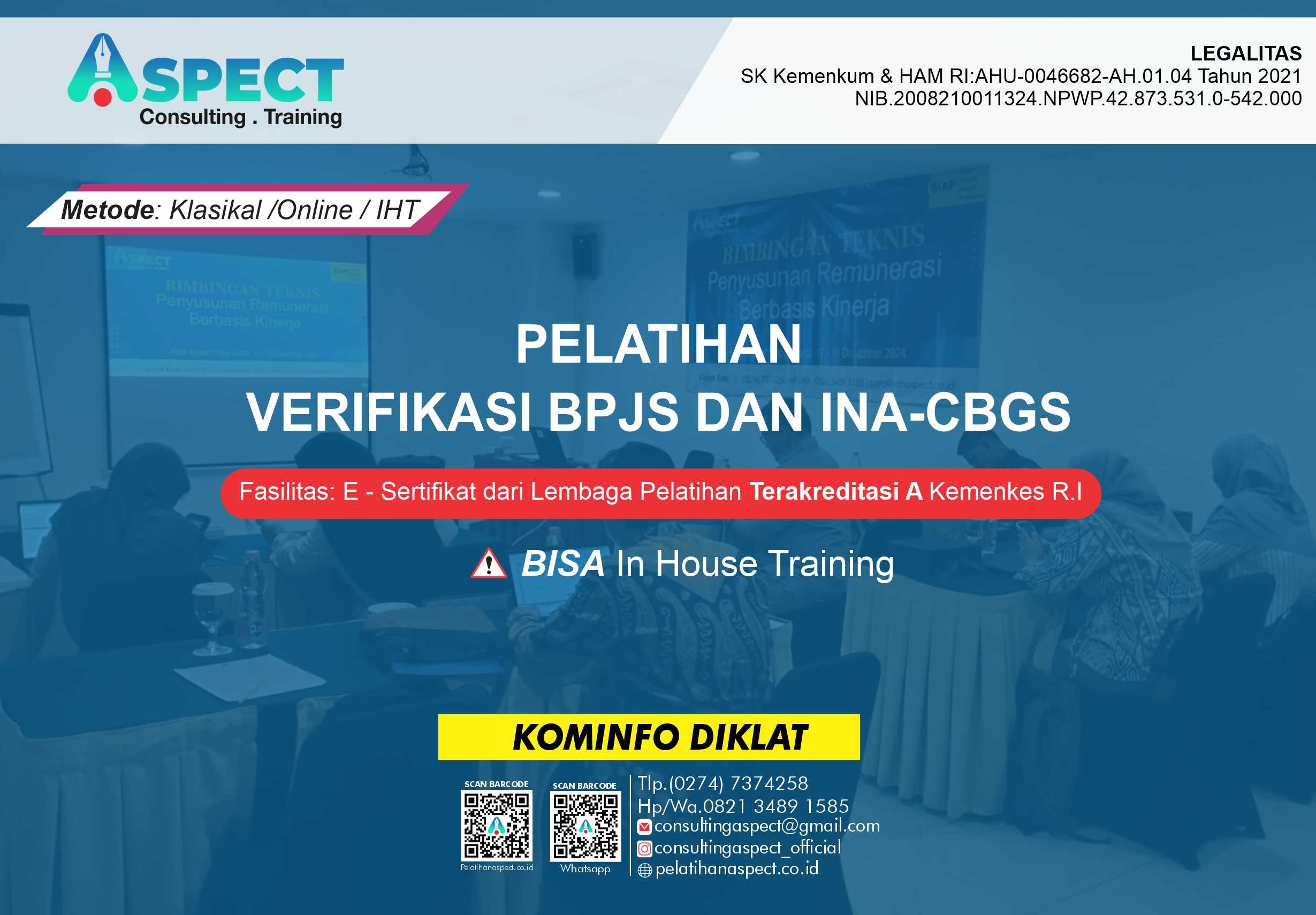 Pelatihan Verifikasi BPJS dan INA-CBGs